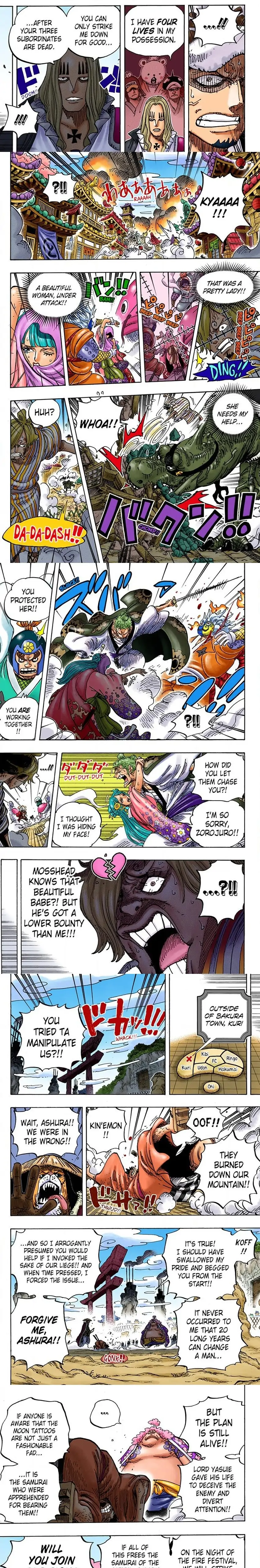 One Piece Digital Colored Chapter 945 image 3